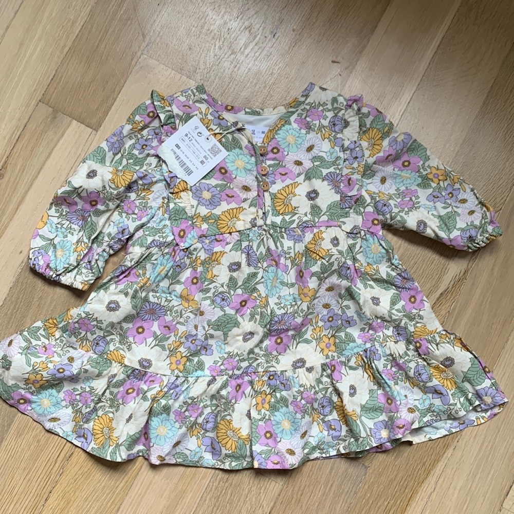 Zara dress for 9-12 months, new and never been worn